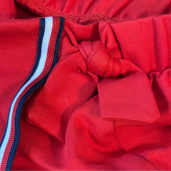 Tommy Hilfiger Red Wrap Skort Girls Size M - Picture 4 of 5
